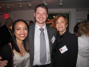 Hannah Zaman, Andrew Titley and Judy Malmgren